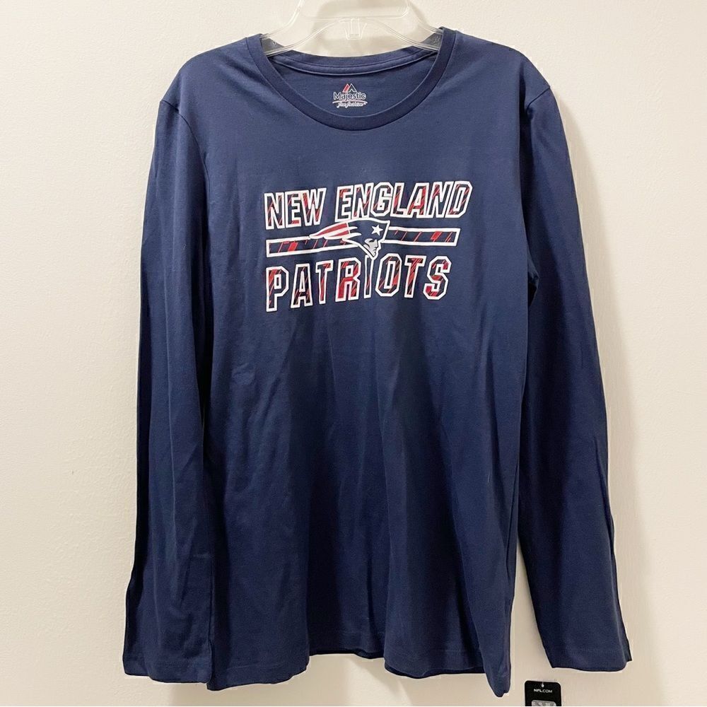 New England Patriots Long Sleeve Tee - Size M